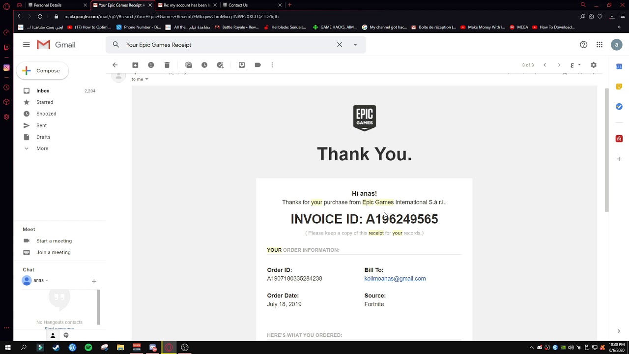 Как восстановить взломанный аккаунт Fortnite? 100% работает.