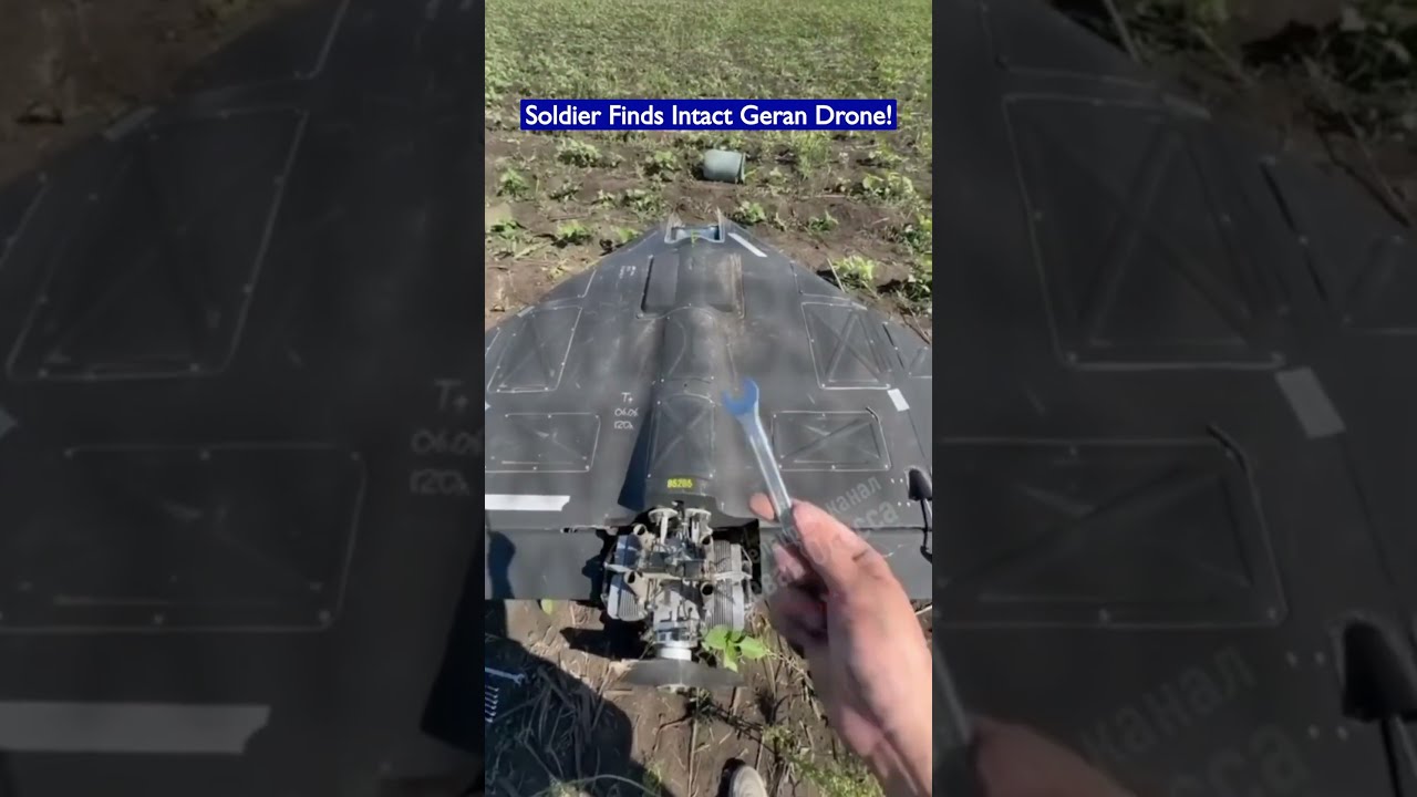 Russian Geran-2 Drone Crash-Landed Intact | Technical Breakdown