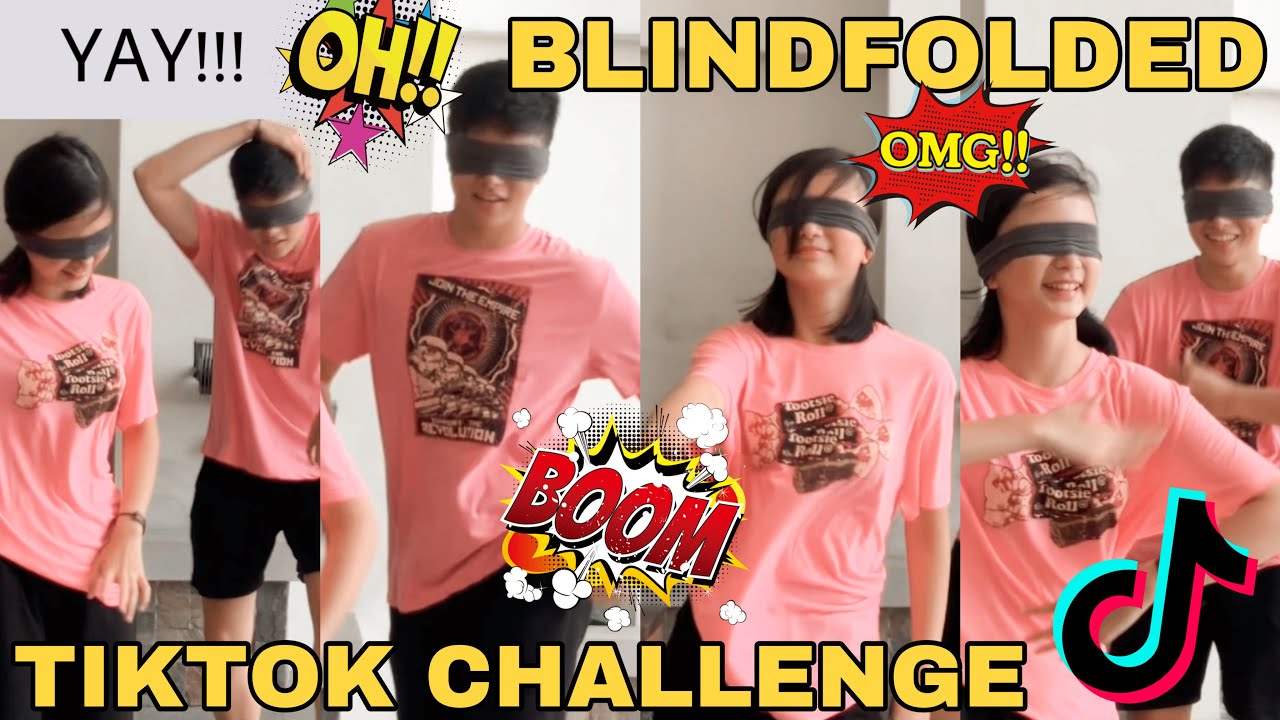 BLINDFOLDED TIKTOK CHALLENGE FOR 7 MINUTES STRAIGHT 😱🥶😎 || TEAM JOLLY