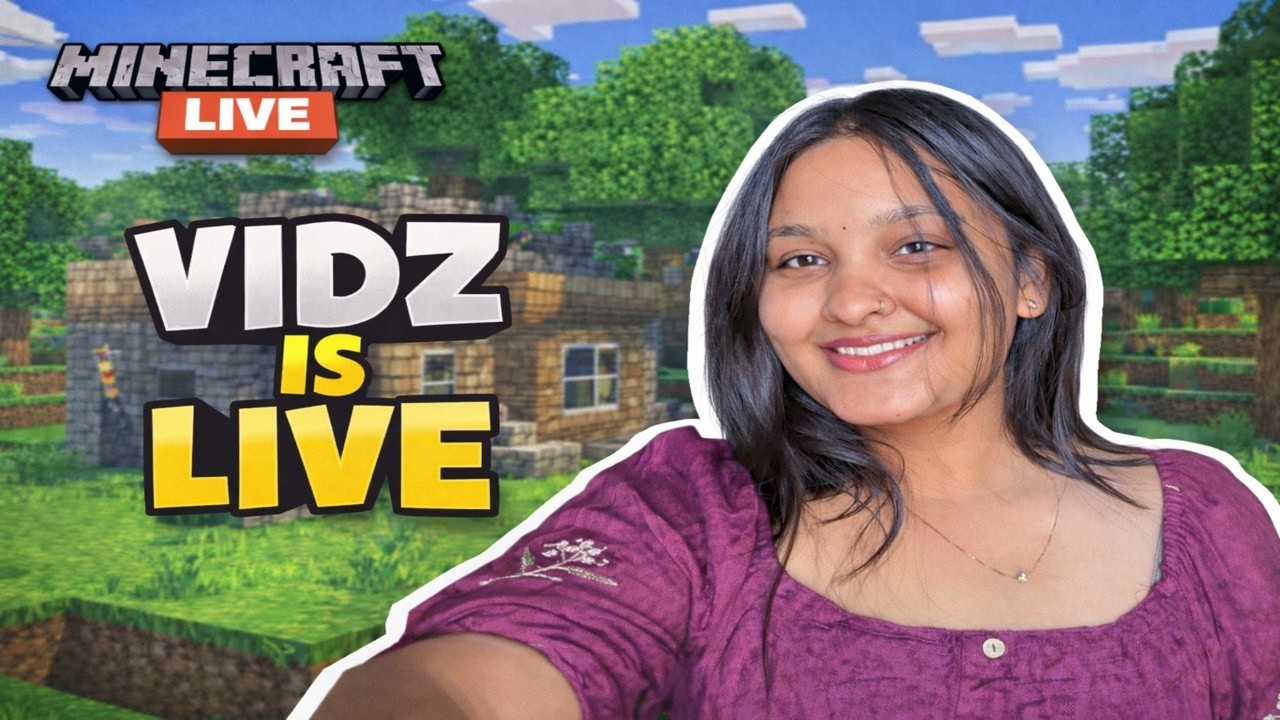 🔴 Minecraft LIVE | આજે શું નવું બનાવશું? Join Now!