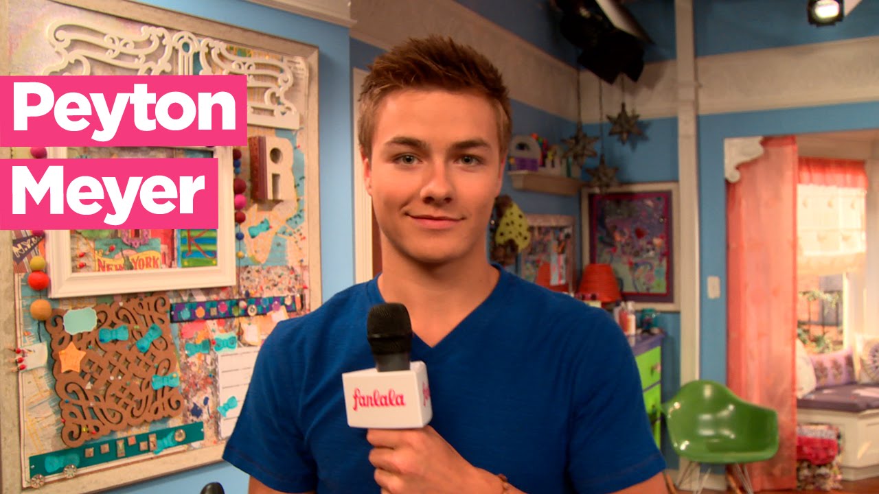 Peyton Meyer talks about the Girl Meets World kiss!
