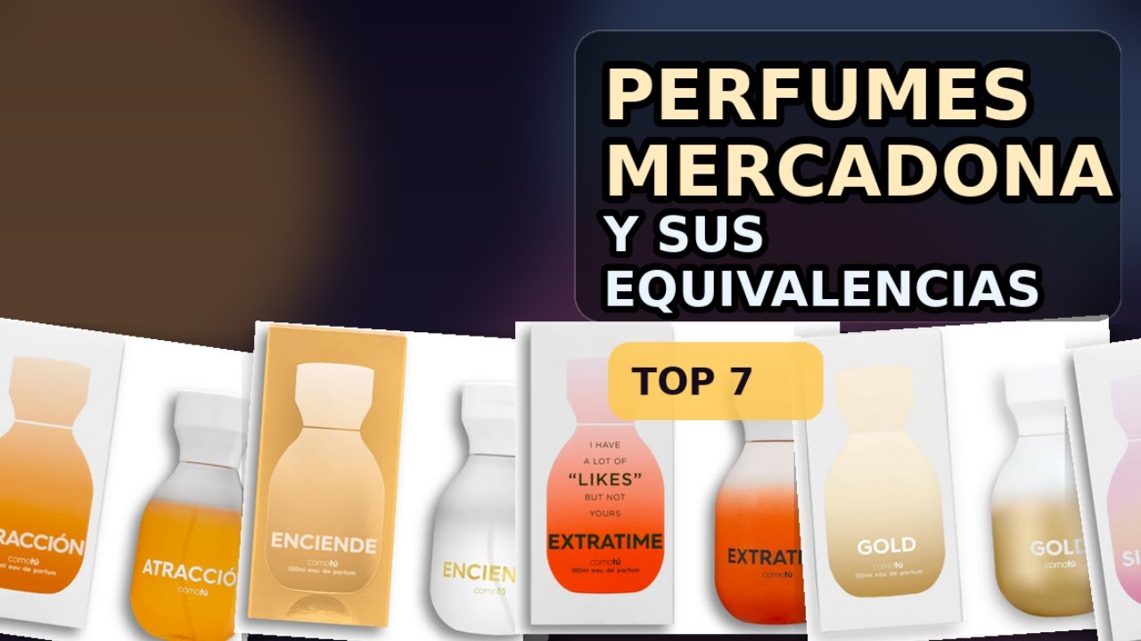 7 perfumes de Mercadona que huelen a lujo(equivalencias/dupes)Boem/Poem Shine“tipo Another 13”y más