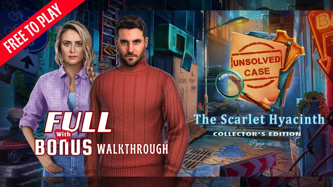 Unsolved Case 3 The Scarlet Hyacinth Full Walkthrough