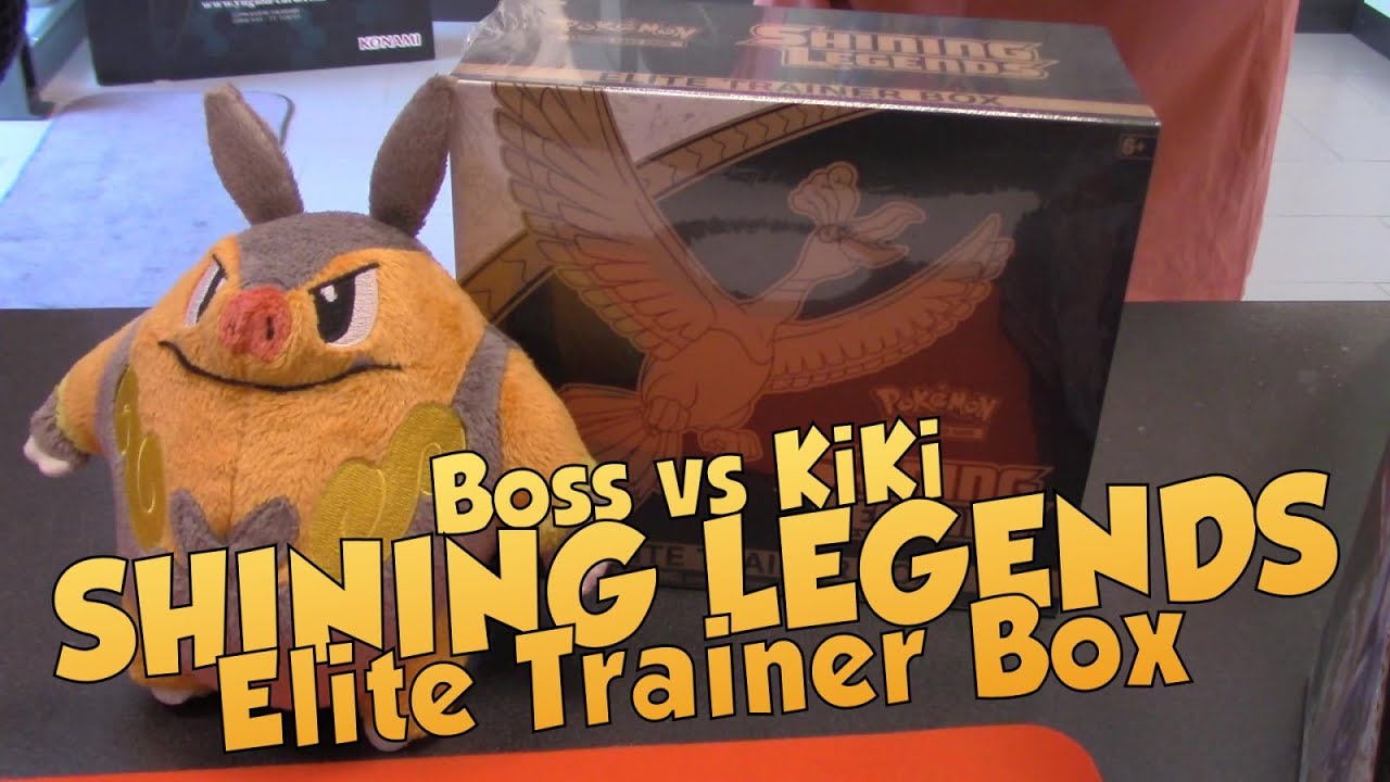 Pokémon ● SHINING LEGENDS ELITE TRAINER BOX - Ciak, si Sbusta & si Sfida!