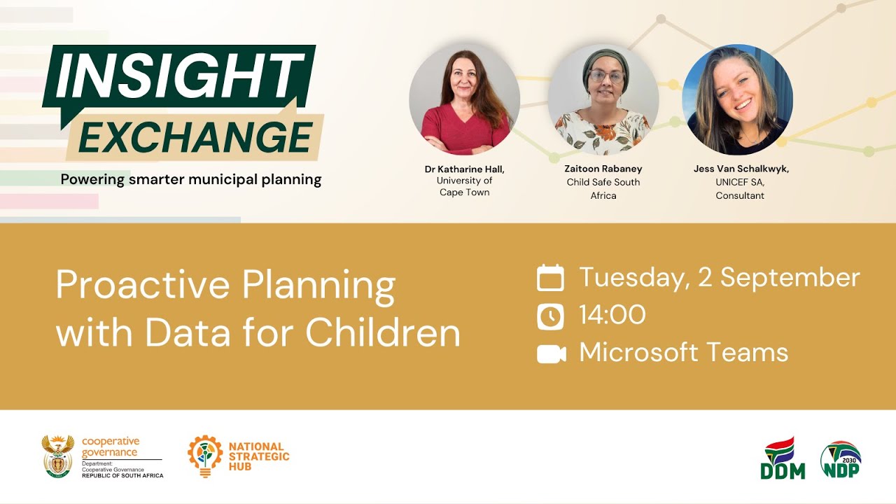 Proactive Planning with Data for Children | Insight Exchange | E4