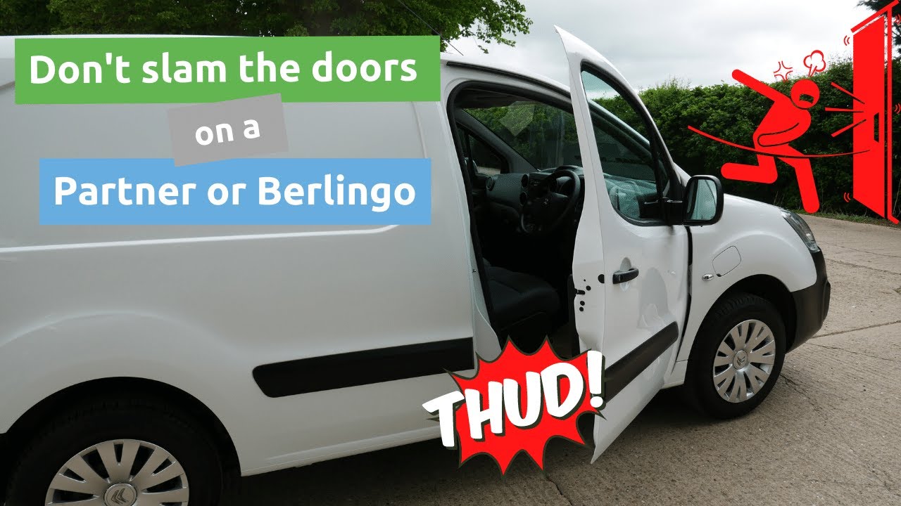 Почему не стоит хлопать дверями фургона Peugeot Partner или Citroen Berlingo?