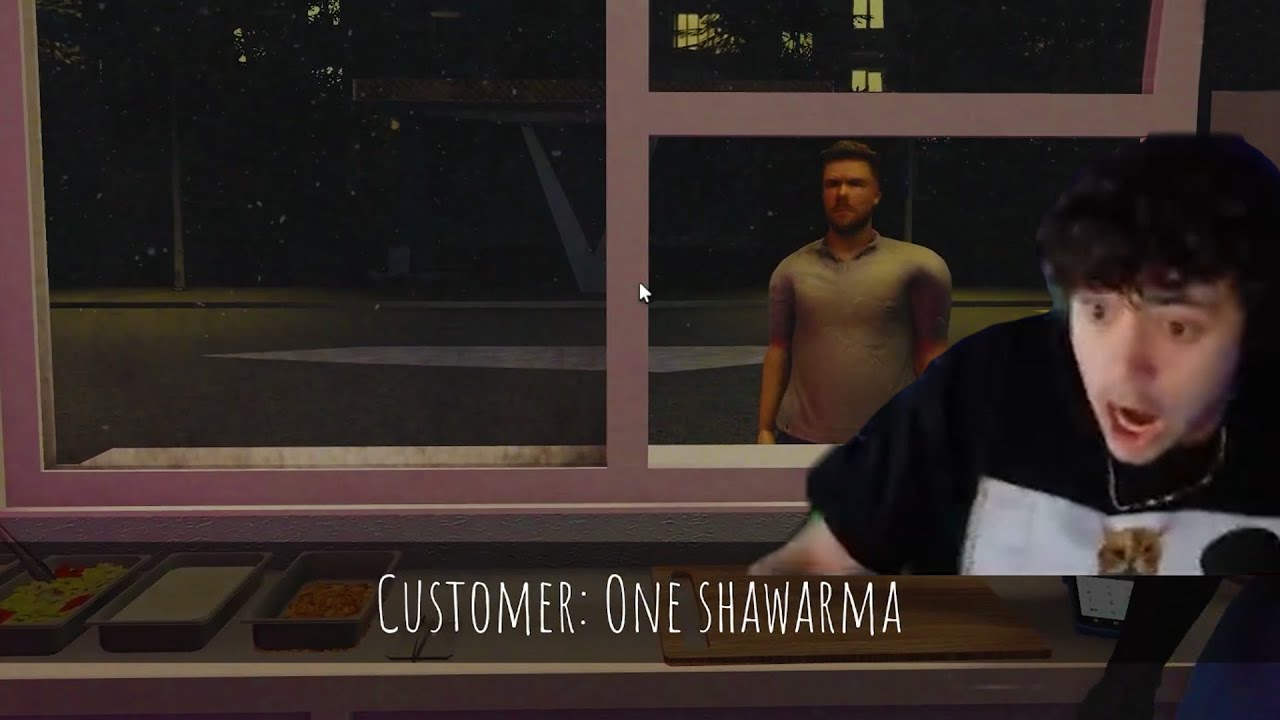 4 IDIOTS Try To Play Scary Shawarma Kiosk