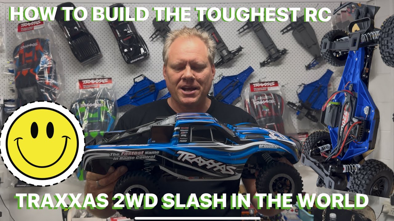HOW TO BUILD THE MOST POPULAR RC CAR IN THE WORLD THE TRAXXAS SLASH 2WD START TO FINISH