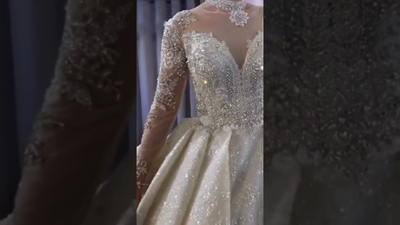 Luxury Princess wedding dress
