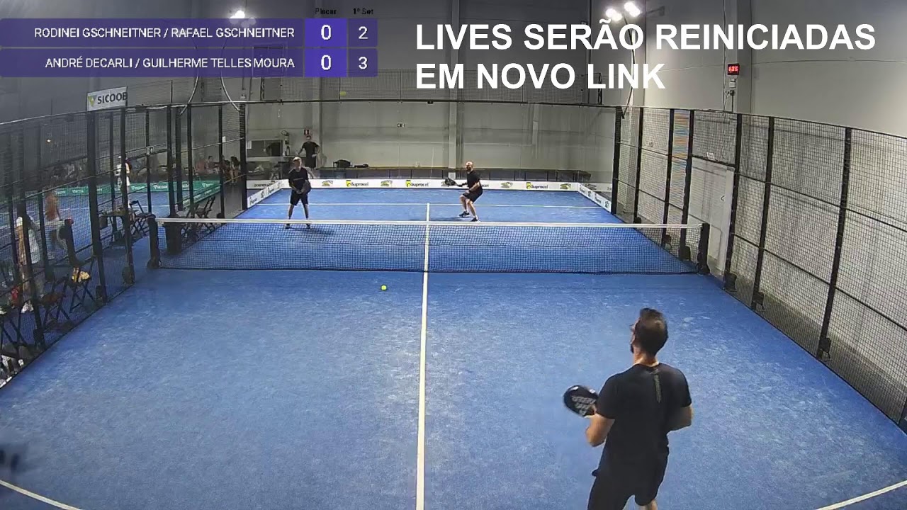 Quadra 2 - 6° Torneio SportPadel Club | 25/01