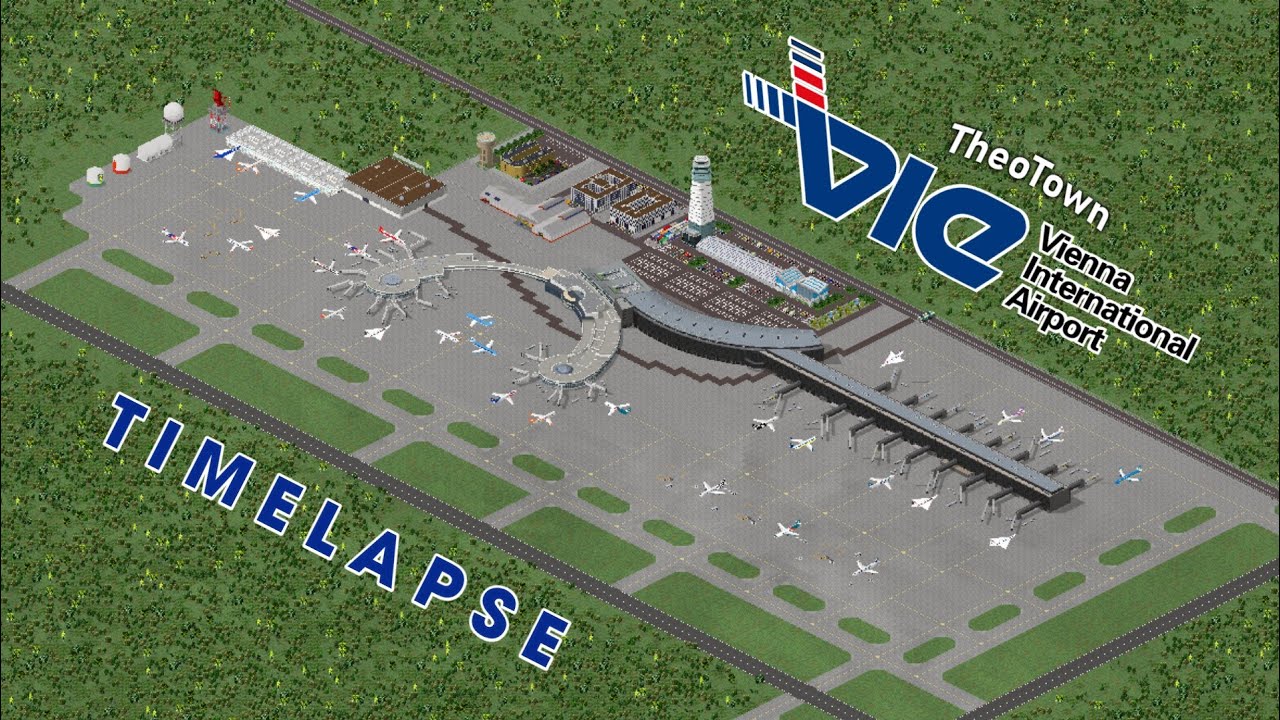 TheoTown | Vienna International Airport | Timelapse