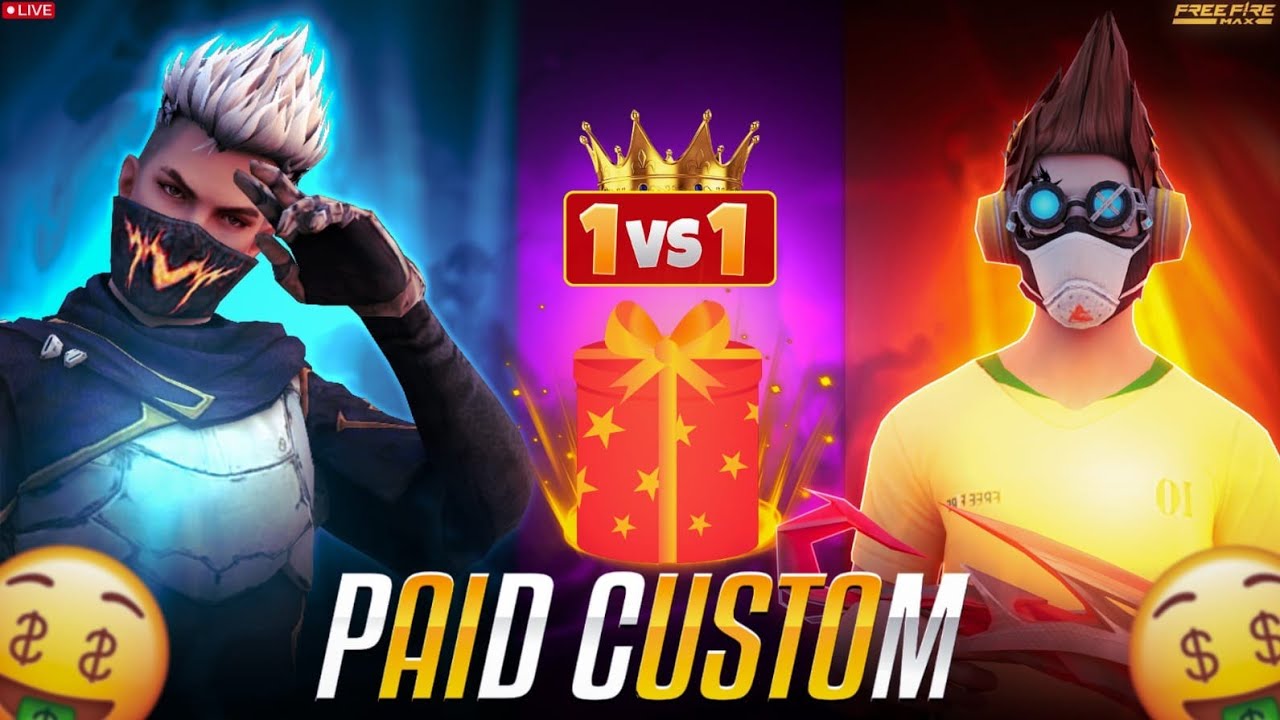 FREE FIRE PAID LIVE CUSTOM 🤟 ll (P. 80 WIN 160) ll #freefirelive #mgpaidlive #paid #livestream