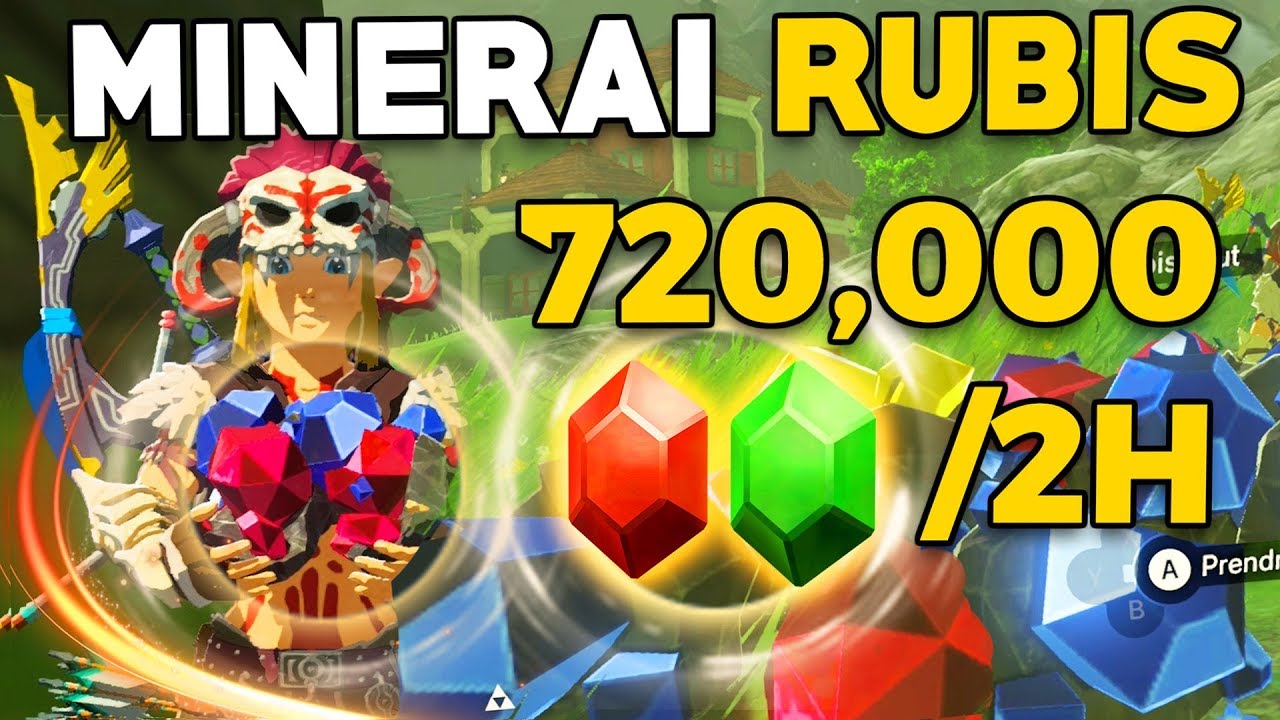 MEILLEUR GLITCH EN-FIN DÉVOILÉ (RUBIS FACILE + Minerai INFINI) ZELDA BREATH OF THE WILD BOTW DLC 2