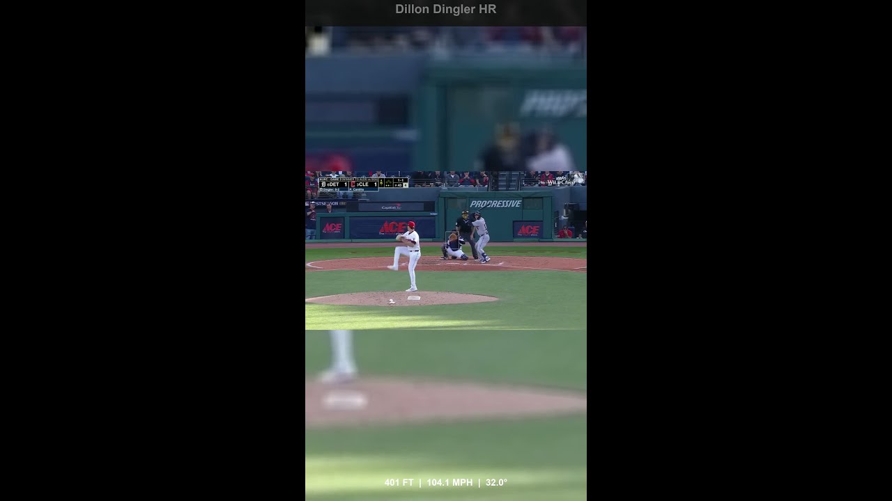 Dillon Dingler HR — Distance 401 FT | Launch Angle 32.0° | Exit Velocity 104.1 MPH 