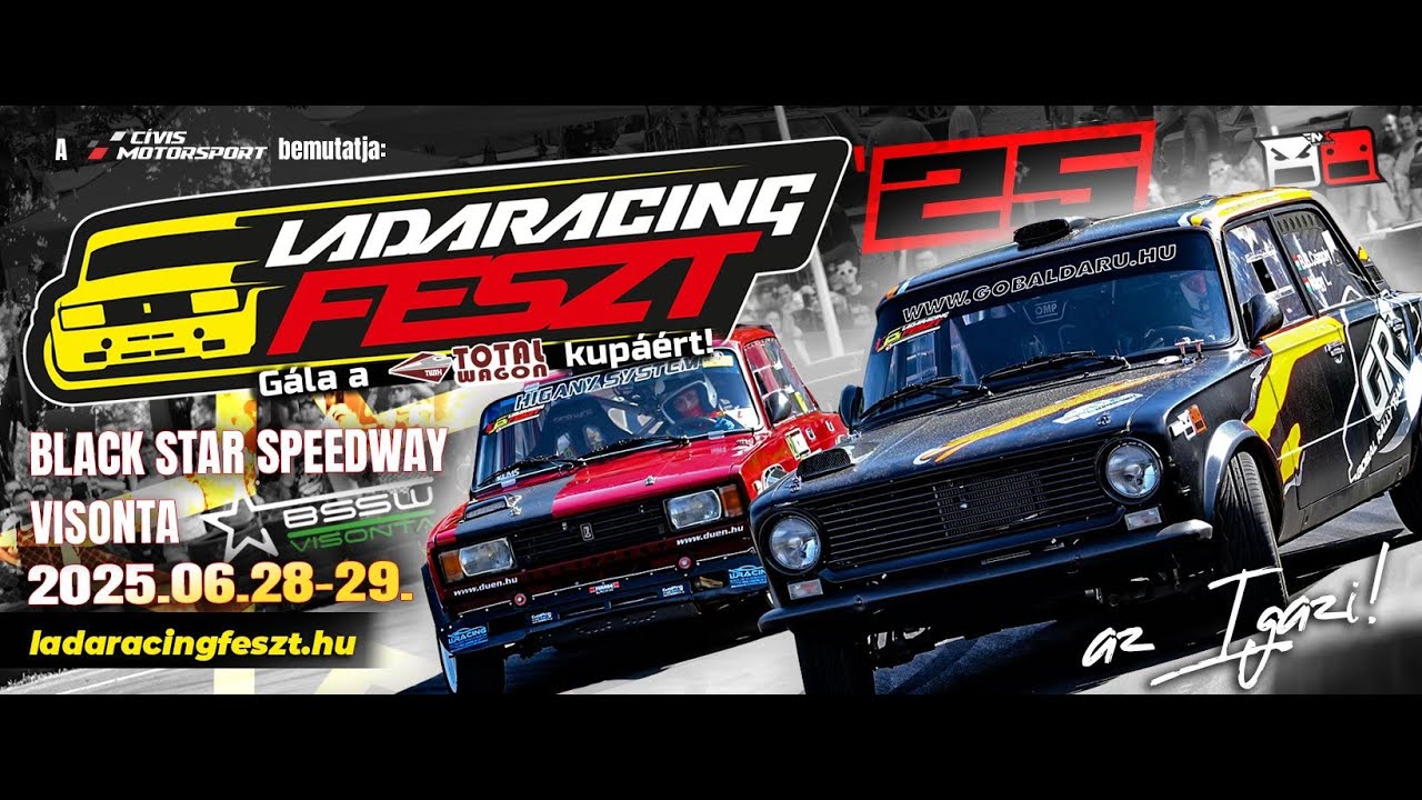 Ladaracing FESZT 25. best of 12 percben, BSSW Visonta. (2025.06.29.)