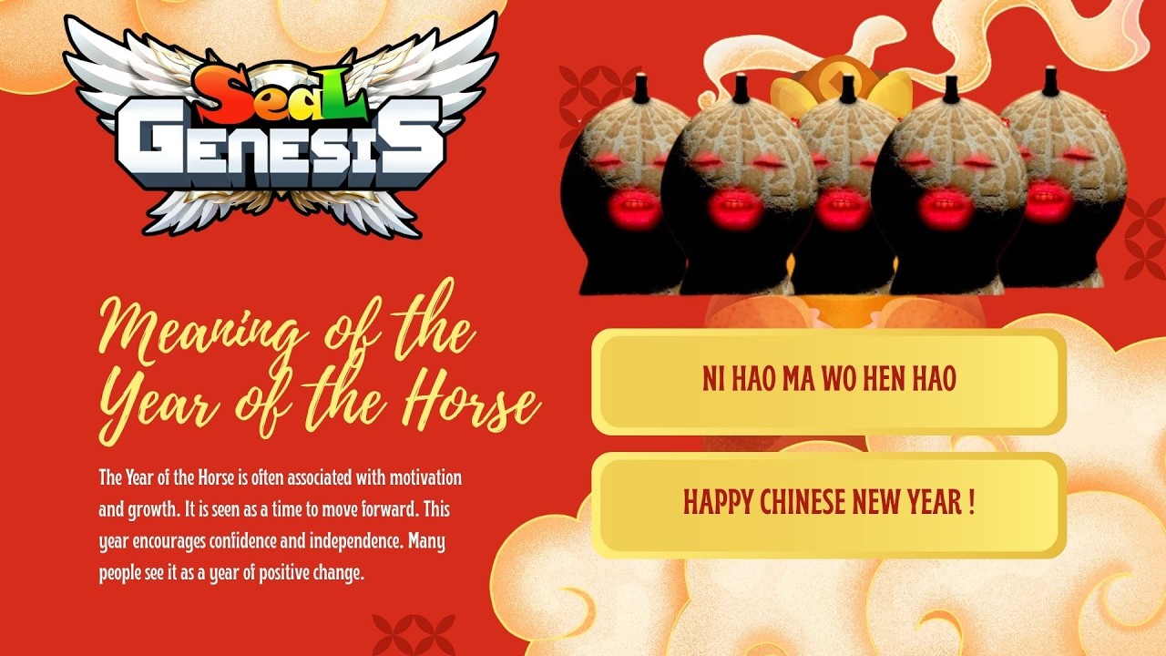 KIONG HI EVERYBODY ! | SEAL GENESIS INDONESIA