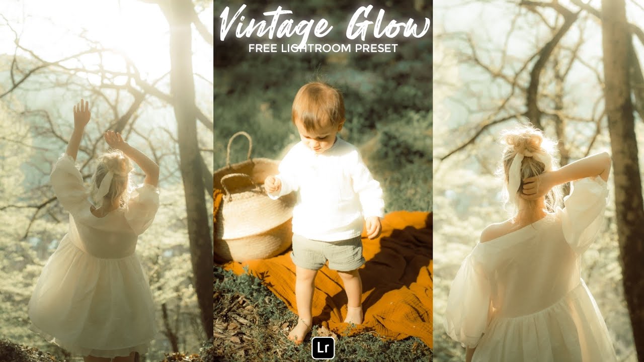 Пресет Vintage Glow | Бесплатный пресет Lightroom Mobile DNG | Эффект свечения | пресет Lightroom