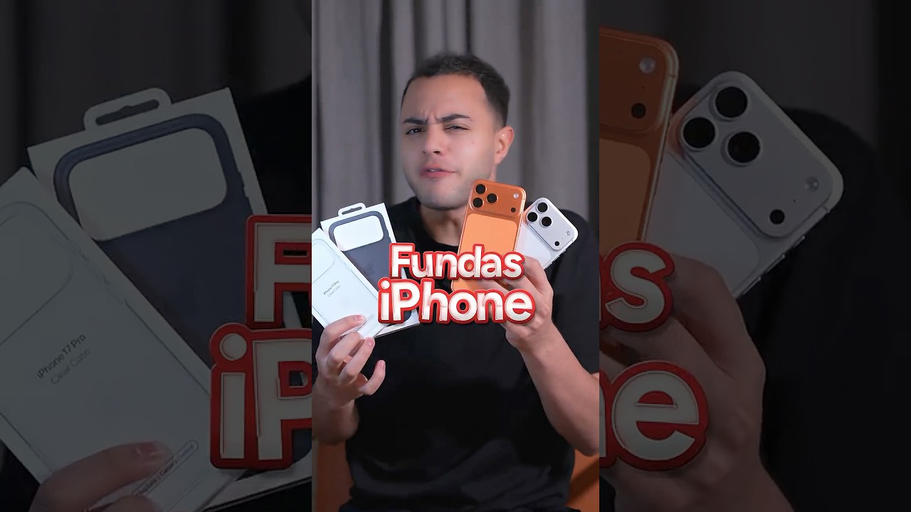 Las nuevas fundas para los iPhone 17 Pro son... raras