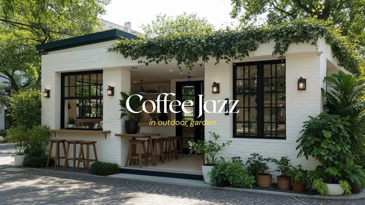 Elegant Outdoor Café Jazz 🎷✨ – Smooth Coffee Music for Focus, Study & Inspiration