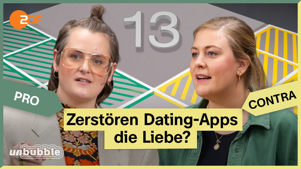 Tinder, Bumble & Co.: Machen uns Dating-Apps unglücklich? | 13 Fragen | unbubble