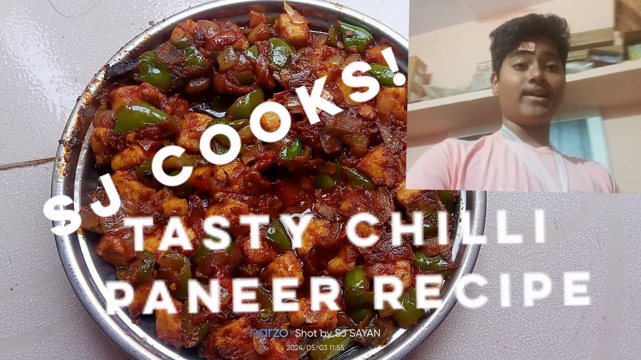 Tasty Chilli Paneer Recipe by SJ