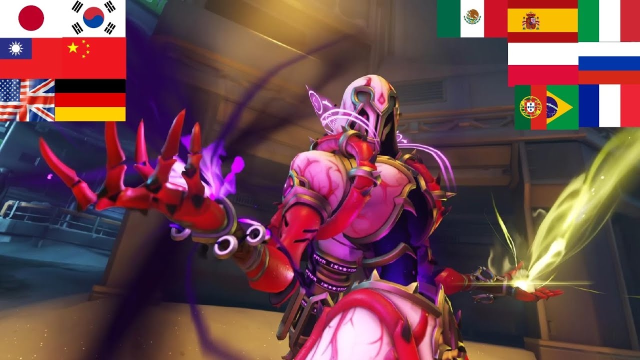 Moira Ult in Different Languages - Overwatch 2