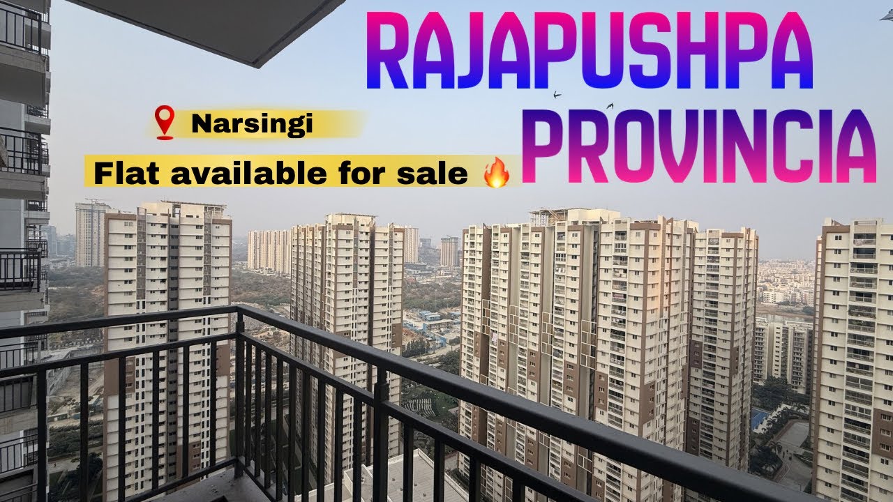 Rajapushpa Provincia ☎️ 9701450805 | 3 BHK Flat for Sale in Narsingi, Hyderabad 🌆 Premium Living