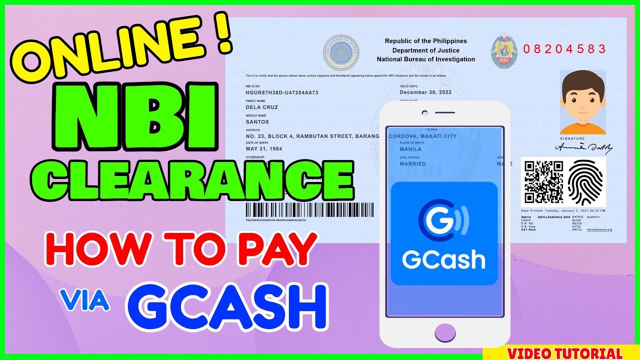 NBI GCash Online Payment: Paano magbayad sa GCash NBI Clearance Online