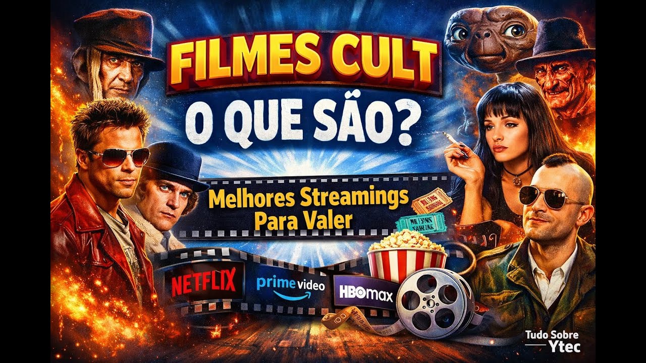 O QUE SÃO FILMES CULT? Streamings para assistir