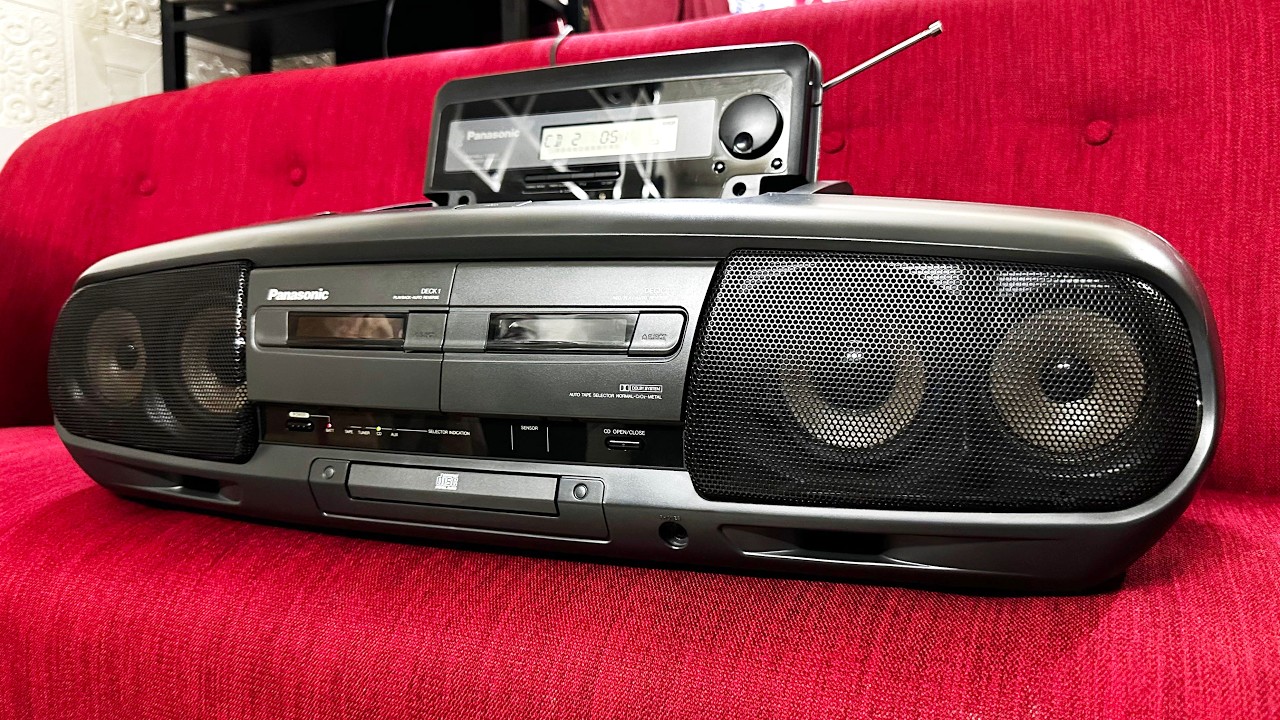 Bán Đài Panasonic Boombox RX-DT77 TO KHỎE - NGHE HAY - BÀY ĐẸP | LH: 0876.35.6666