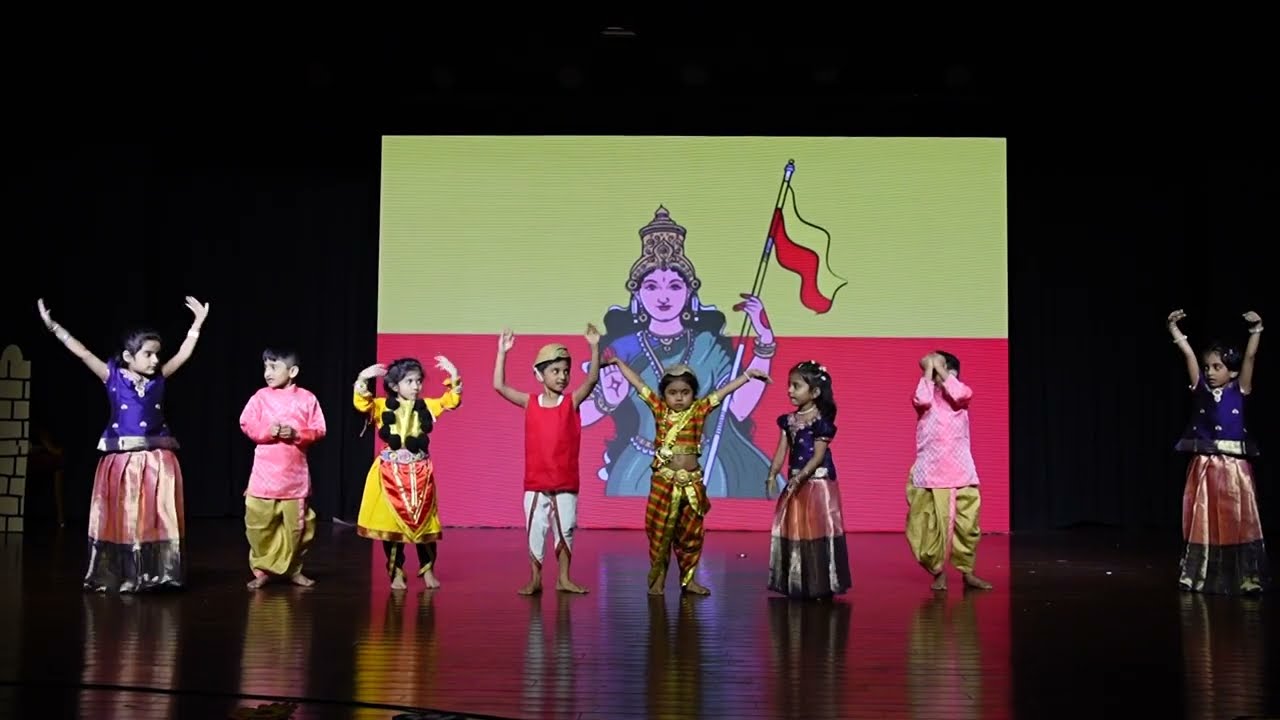 Kele Cheluve - Barisu Kannada Dindimava - Periwinkle Preschool - 15th Annual day 2026