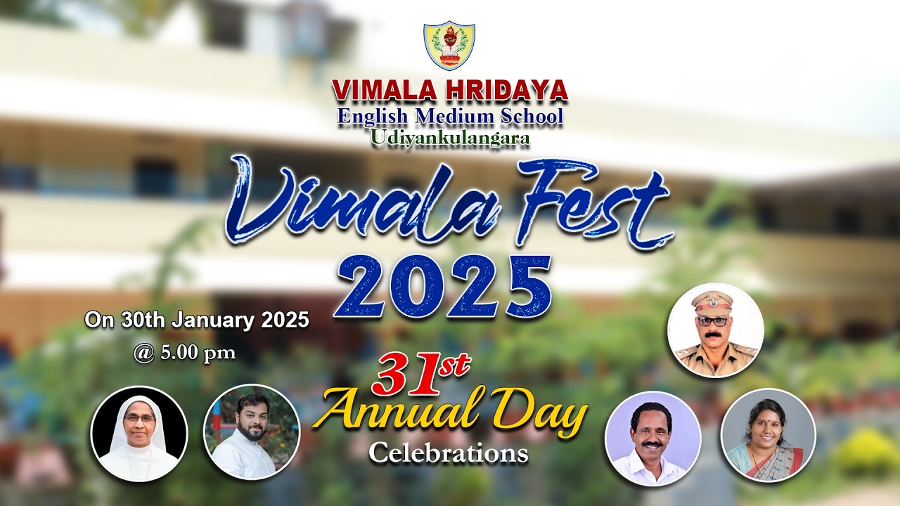 Vimala Fest 2026 | 31st Annual Day Celebrations 2025-26 | Vimala Hridaya English Medium School
