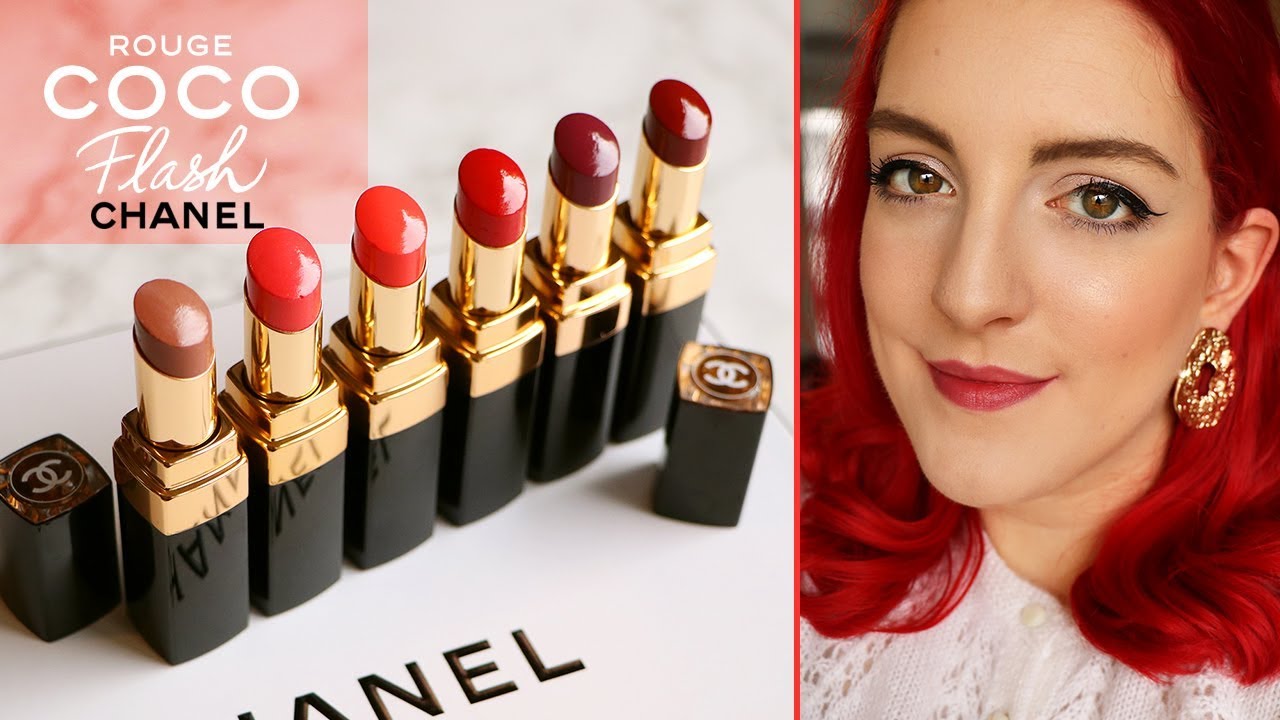 Mon rouge à lèvres préféré arrêté?! 😱 Le Rouge Coco Flash de Chanel (+swatches) | LOdoesmakeup
