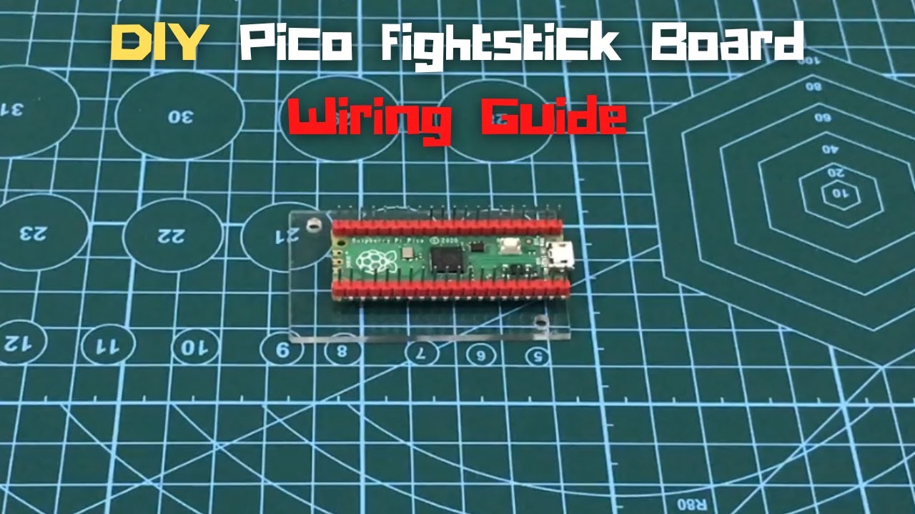 DIY Pico Fighting Board Wiring Guide / Raspberry Pi Pico / Fightstick / Hitbox