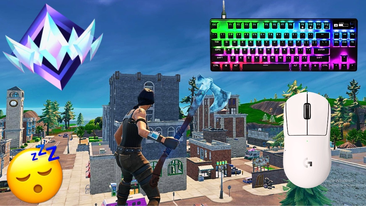 SteelSeries Apex Pro TKL ASMR 😴 Fortnite OG Ranked Reload 🏆 Satisfying Keyboard Fortnite 240 FPS 4K