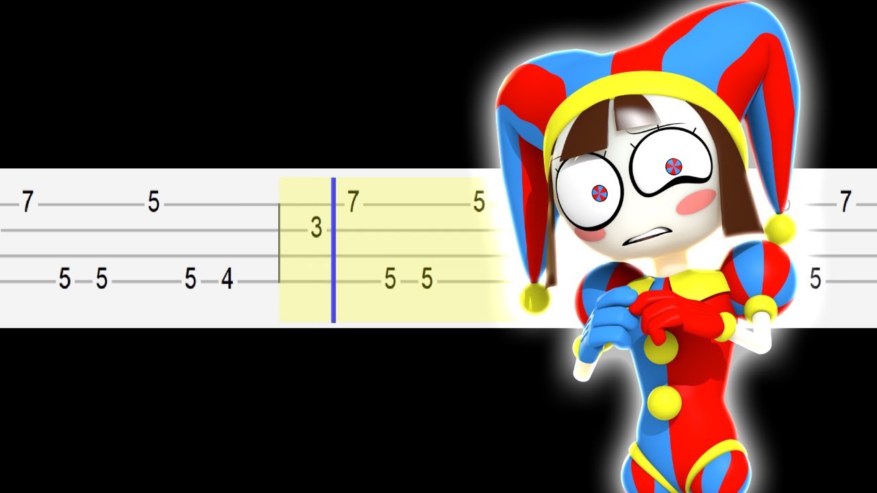 The Amazing Digital Circus - Main Theme (Easy Ukulele Tabs Tutorial)