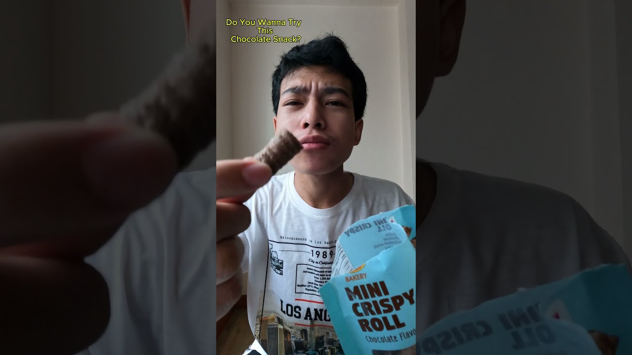 I Tried This Thai Chocolate Snack WOW!