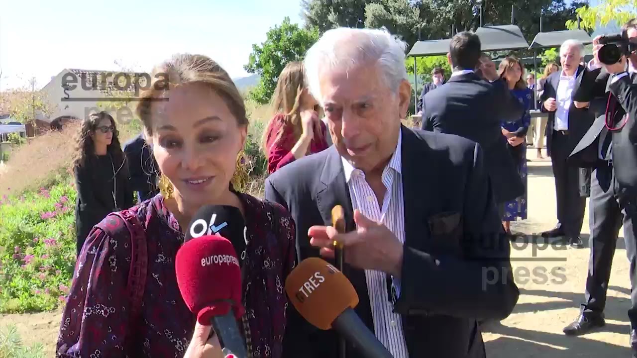 Isabel Preysler, el mejor apoyo para Mario Vargas Llosa
