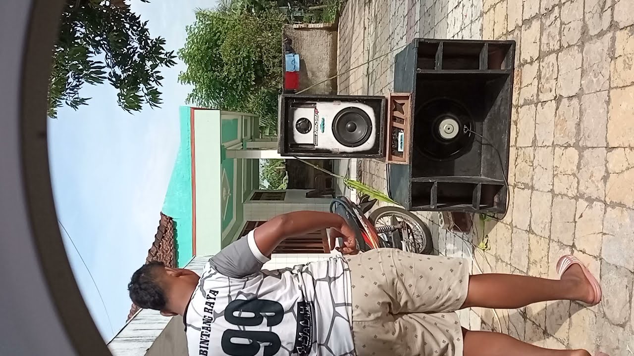 cek sound box baru hasil rombakan box buatan lama suaranya sangat mantap