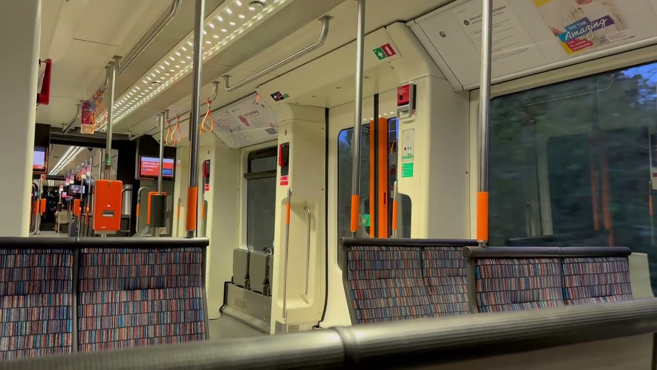 moBiel StadtBahn – Vamos (GTZ8-B) Mitfahrt Linie 2 Altenhagen–Schelpmilser Weg mit vMax = 70 km/h