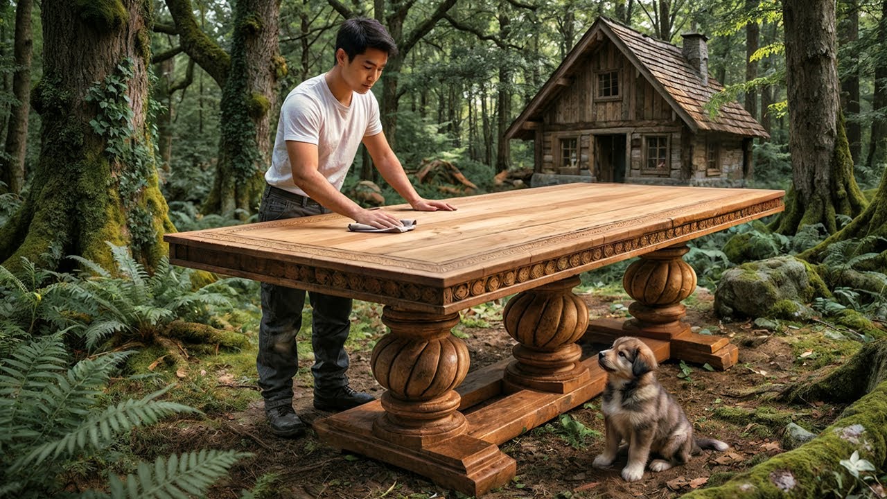 Surviving Alone in the Wild: Building Furniture, Growing Crops and Raising Animals