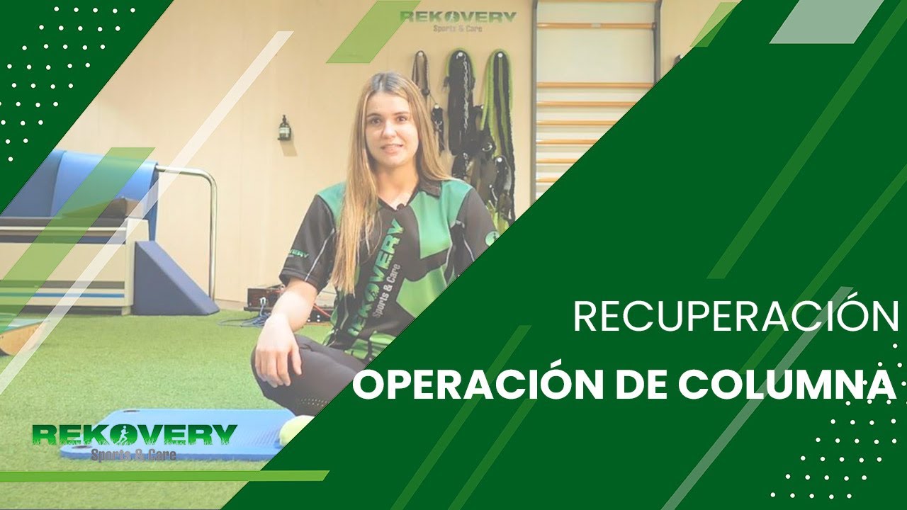 Ejercicios tras operación de columna
