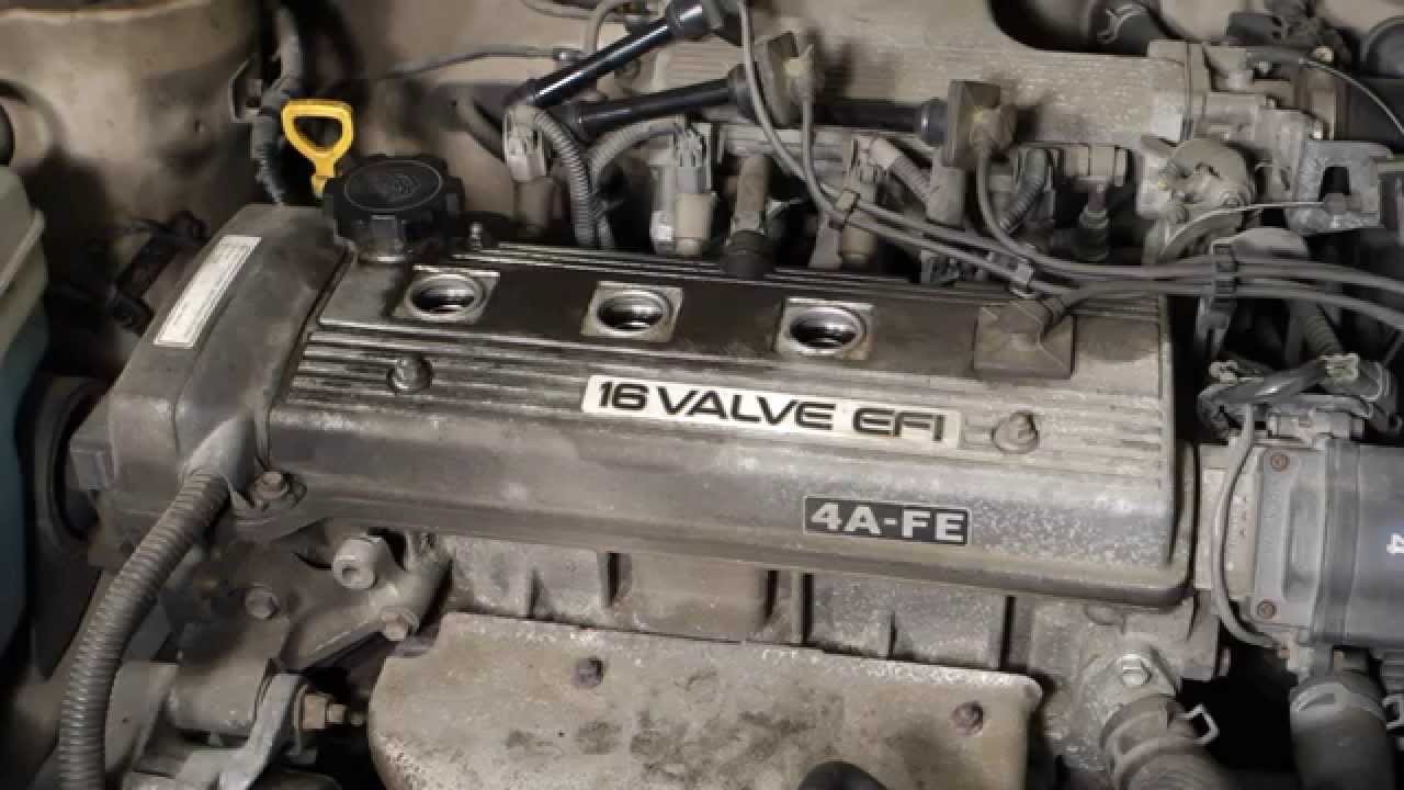 How to replace spark plugs Toyota Corolla years 1991 to 2000