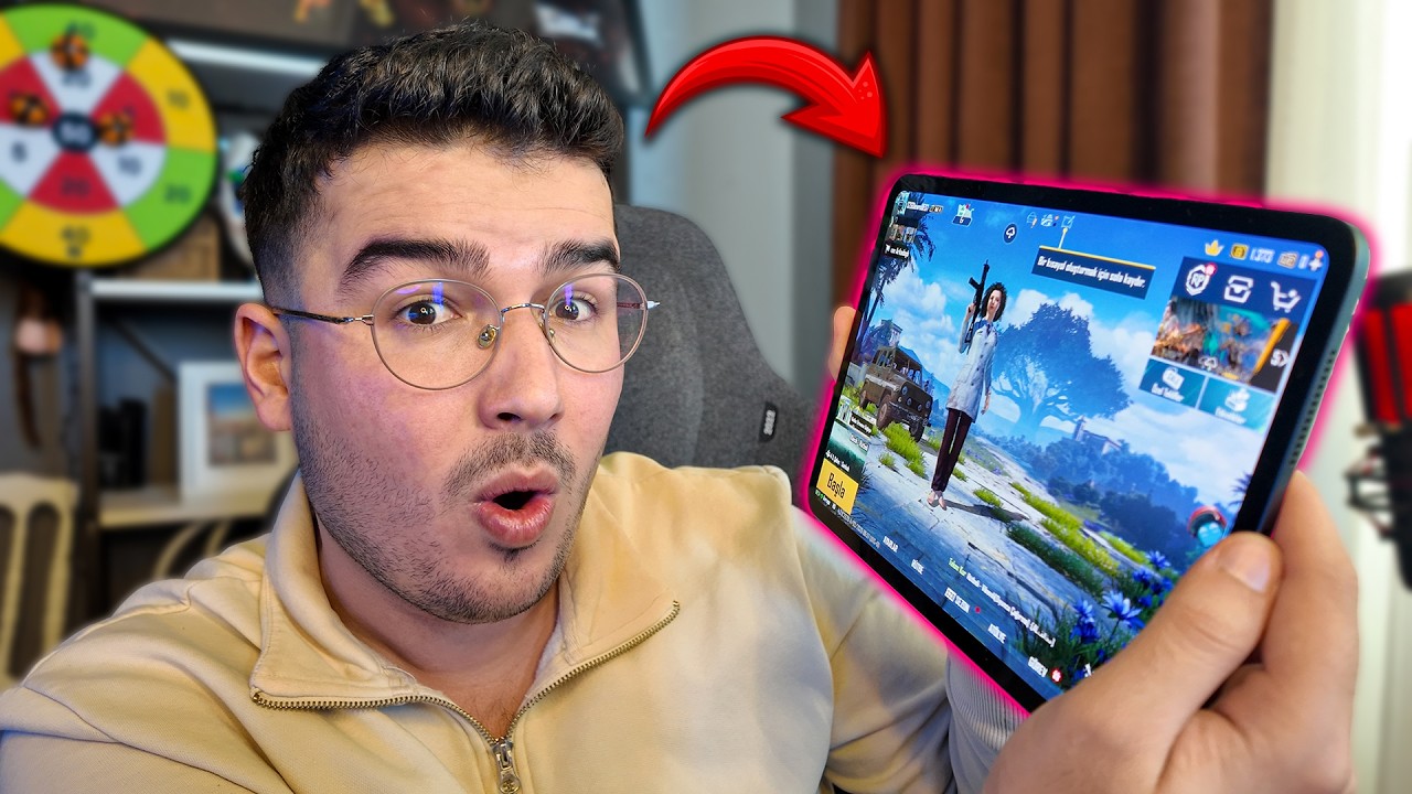 İLK DEFA TABLETTEN OYNADIM! 120 FPS YENİ TABLETİM! PUBG MOBILE
