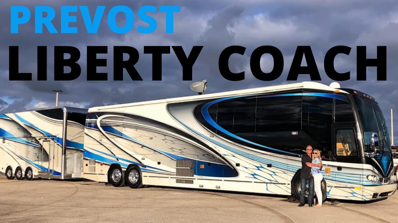 $2.6 MIL PREVOST LIBERTY COACH PAINT JOBS/DEAN LOUCKS AND THE ART OF DESIGN