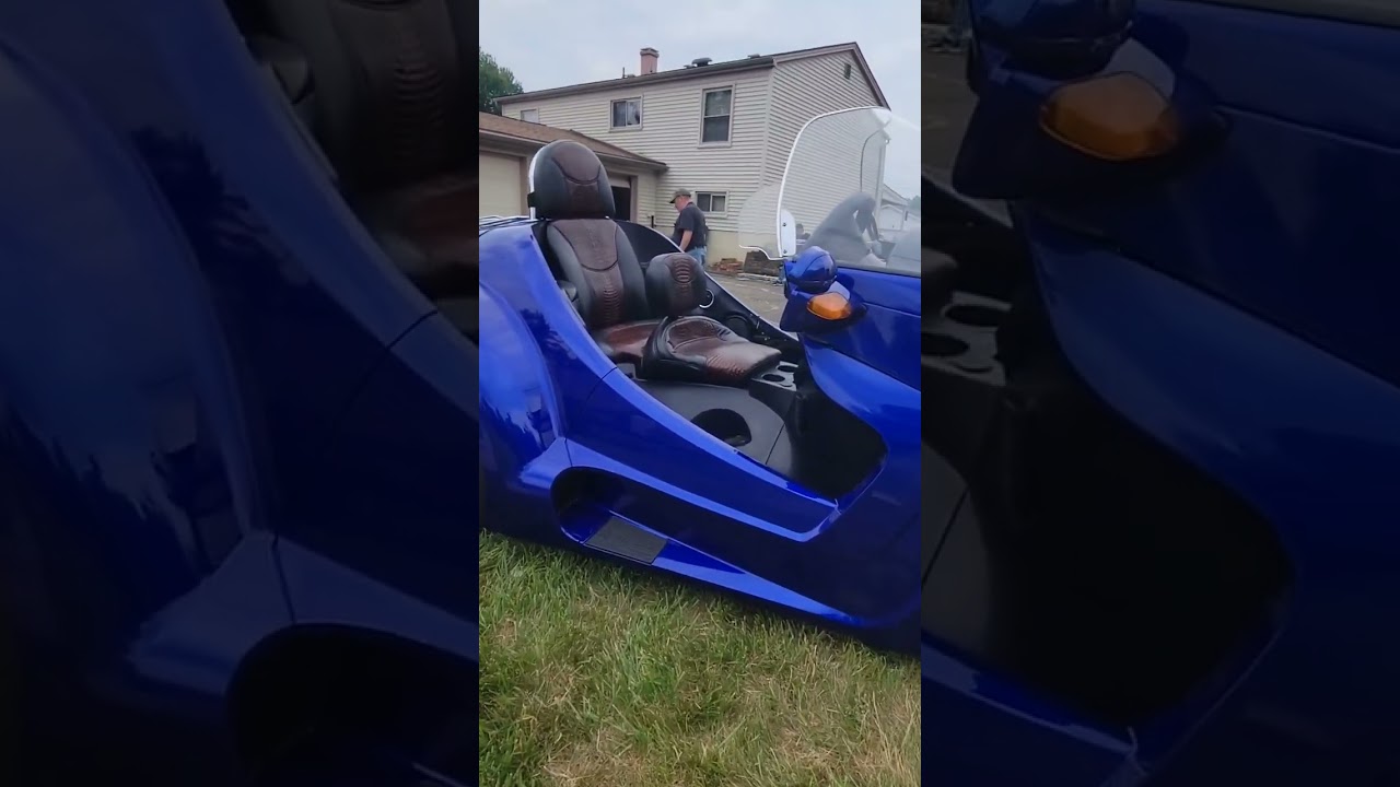 SOLD Thoroughbred Stallion Motorcycle trike for sale
