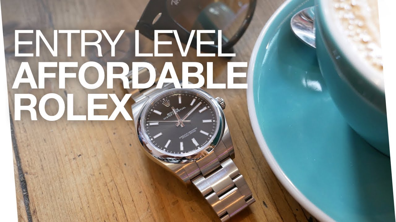 ENTRY LEVEL & AFFORDABLE ROLEX WATCH - OYSTER PERPETUAL 114300