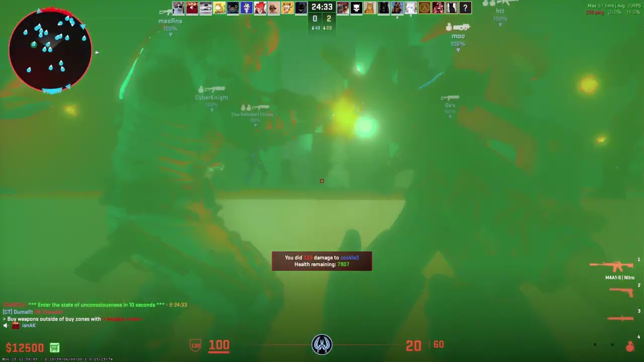 Cs2 zombie escape ze_calestial_ops on GFL server