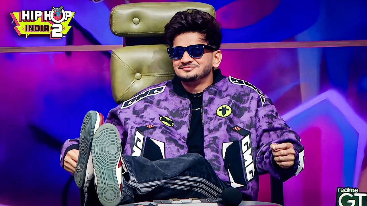 Munawar Faruqui ka King Style! 👑 Hip Hop India stage par dikhaya asli jalwa! | Hip Hop India S2
