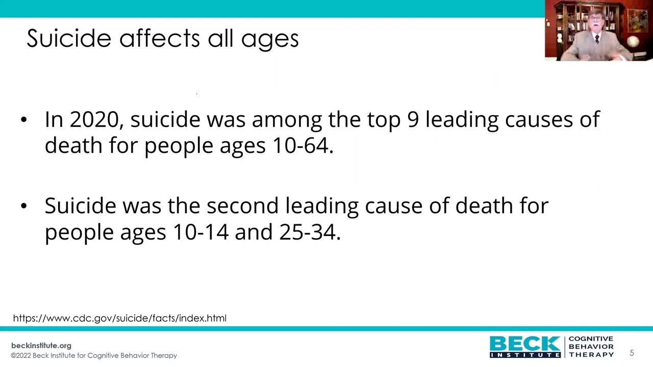 CBT to Prevent Suicide - Statistics on Suicide in the US